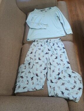 Ink+Ivy 2 Piece Pajama Set Size Large